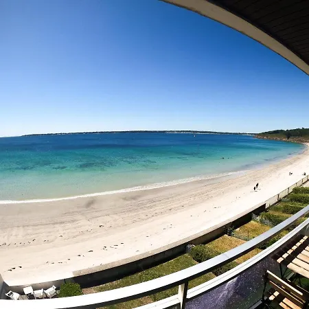 L'Iroizh Concarneau: Panoramic Sea View Studio with Beach Access Exterior photo